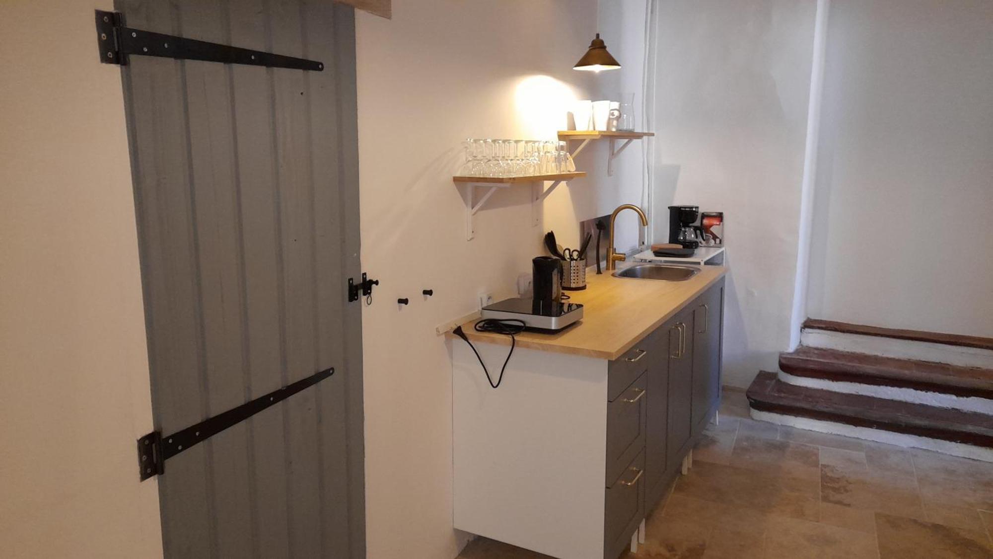 Bed and Breakfast La Tour De Pezene Anduze Zimmer foto
